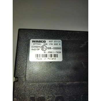 Recambio de modulo electronico para man tgx 18.xxx 12.4 diesel referencia OEM IAM 81258117030 4461702220 CENTRALITA ECAS