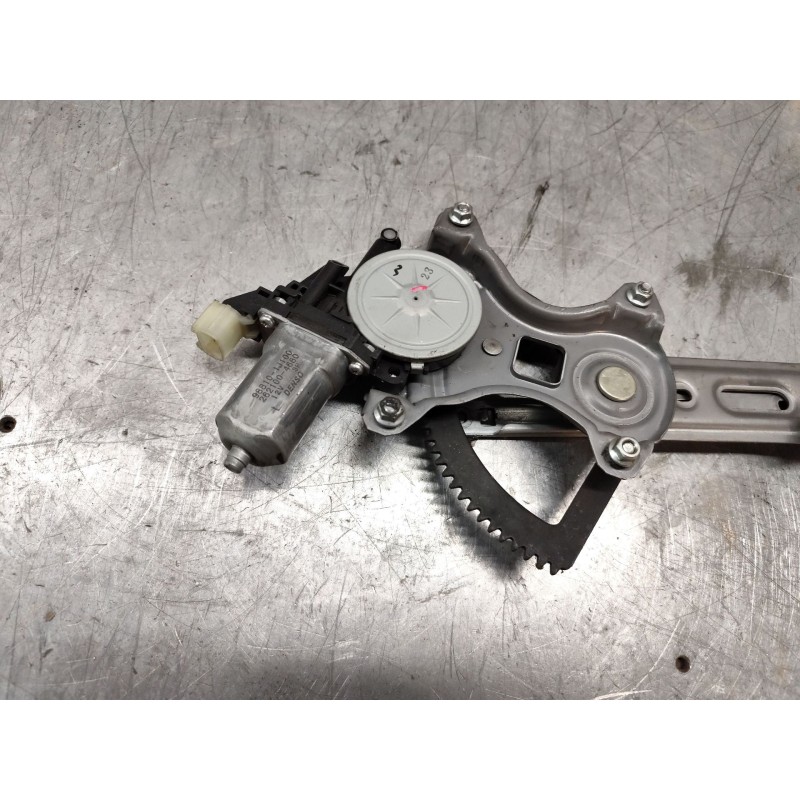Recambio de elevalunas delantero izquierdo para hyundai i20 city s referencia OEM IAM 988101J100  2 PINS - Gris 4