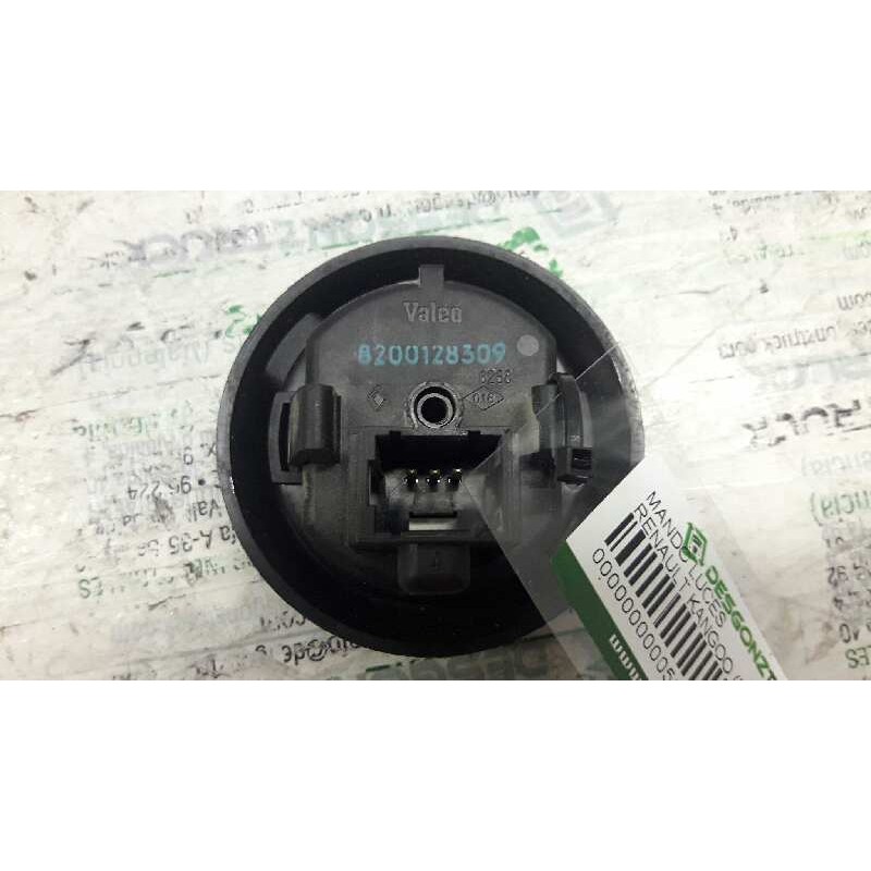 Recambio de mando luces para renault kangoo (f/kc0) alize referencia OEM IAM 8200128309 - Blanco 3