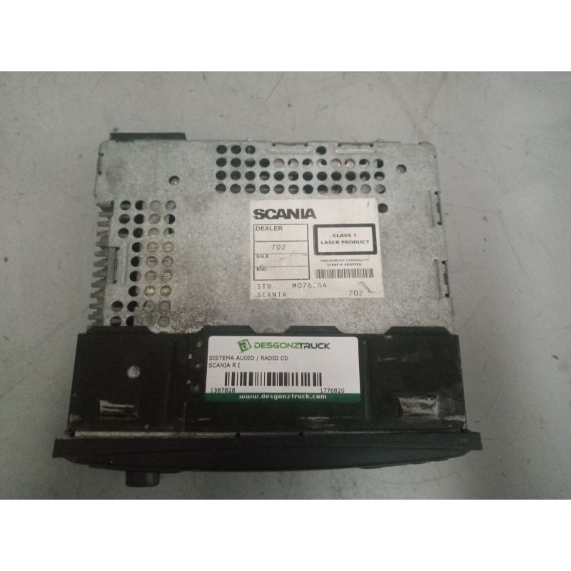 Recambio de sistema audio / radio cd para scania r i r 580 referencia OEM IAM 1776820 - Blanco 5