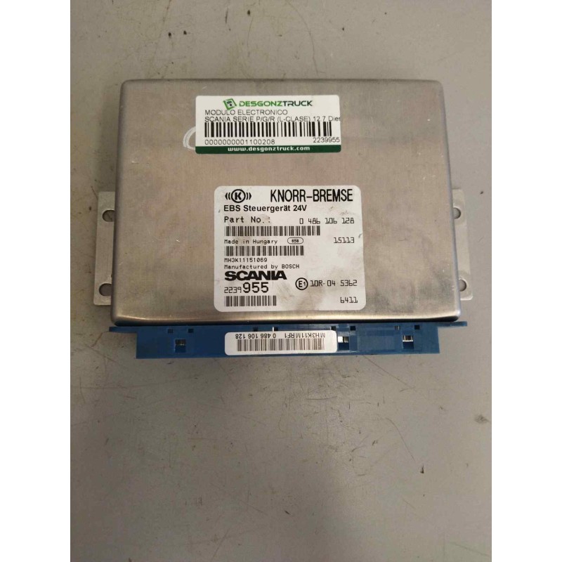 Recambio de modulo electronico para scania serie p/g/r (l-clase) 12.7 diesel referencia OEM IAM 2239955 0486106128 CENTRALITA EB - Blanco