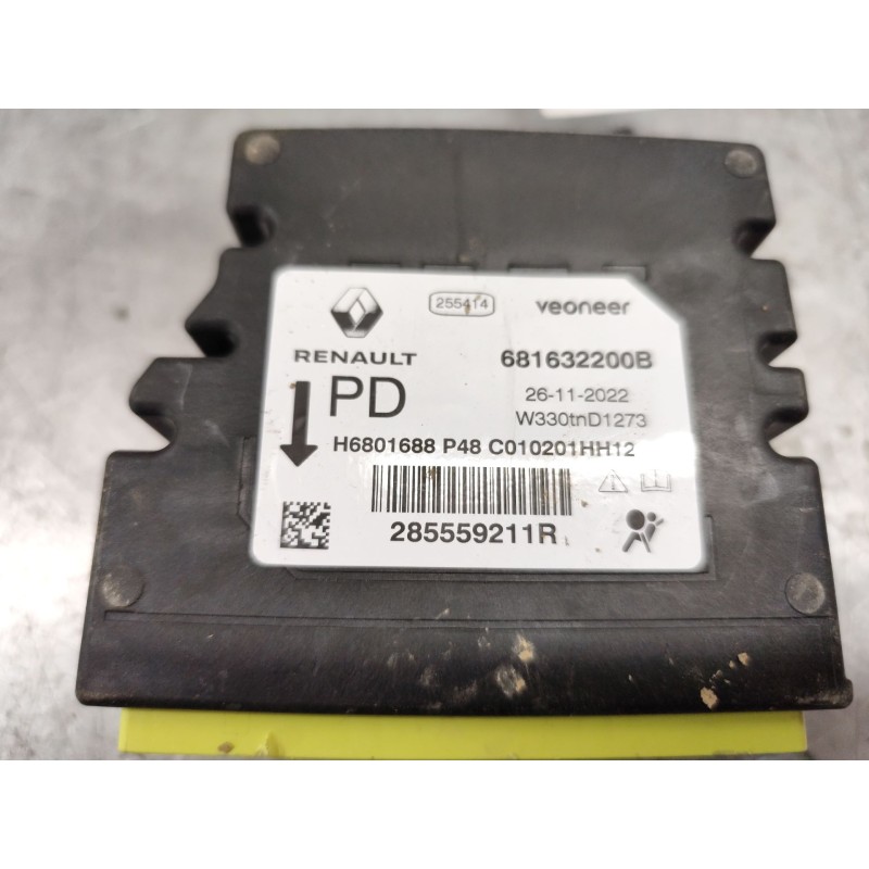 Recambio de centralita airbag para renault austral tce 130 referencia OEM IAM 285559211R  681632200B - Negro 4