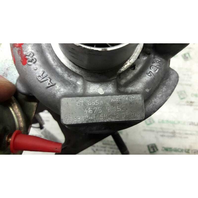 Recambio de turbocompresor para fiat doblo (119) 1.9 jtd elx / dynamic referencia OEM IAM 46756155 4