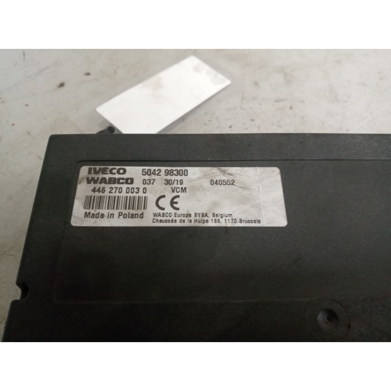 Recambio de modulo electronico para irisbus andecar v referencia OEM IAM 504298300 CENTRALITA VCM 4462700030 - Crema 4