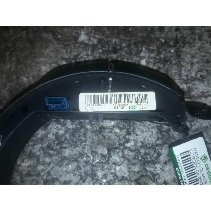 Recambio de mando volante para citroën c4 berlina collection referencia OEM IAM 96497900XT 4 PINS 3