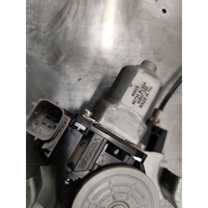 Recambio de elevalunas delantero derecho para bmw 1 (e81) 118 d referencia OEM IAM - Negro 3