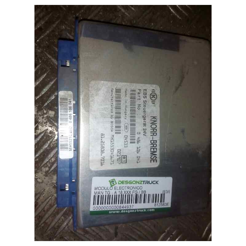 Recambio de modulo electronico para man tg - a 18.430 fg / bb (e3/e4) l referencia OEM IAM 81258087016 048610041 CENTRALITA EBS - Blanco 2