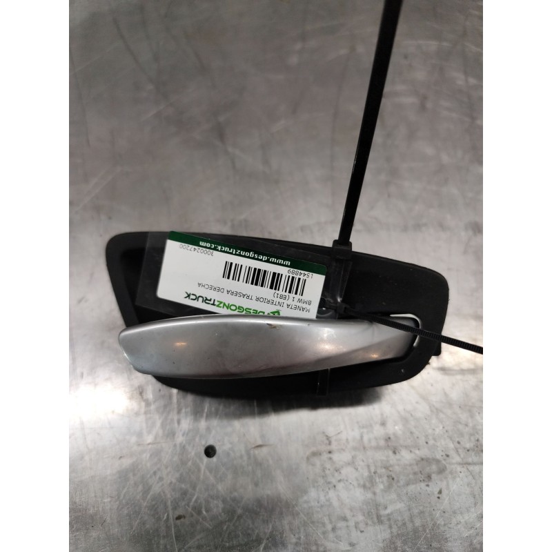 Recambio de maneta interior trasera derecha para bmw 1 (e81) 118 d referencia OEM IAM 3000247200  