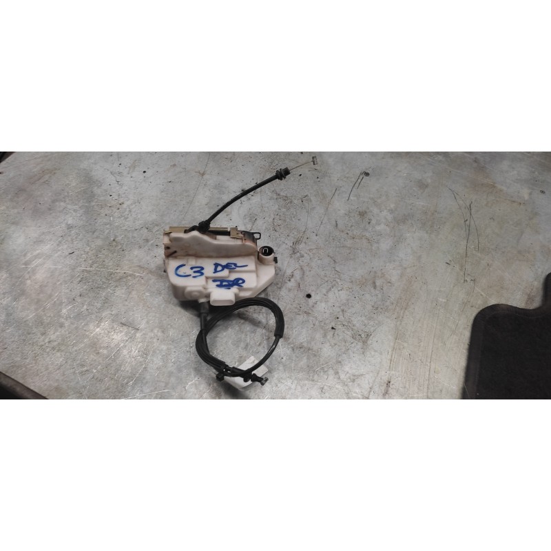 Recambio de cerradura puerta delantera derecha para citroën c3 1.1 referencia OEM IAM   4 PINS 3
