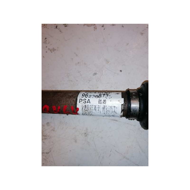 Recambio de transmision delantera derecha para citroën xsara picasso 1.6 sx referencia OEM IAM 9623687380 2