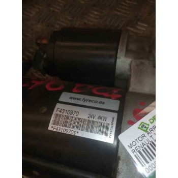 Recambio de motor arranque para renault midlum referencia OEM IAM   