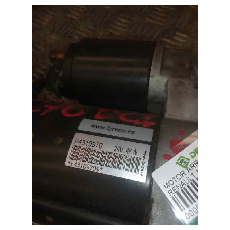 Recambio de motor arranque para renault midlum referencia OEM IAM - Azul 2