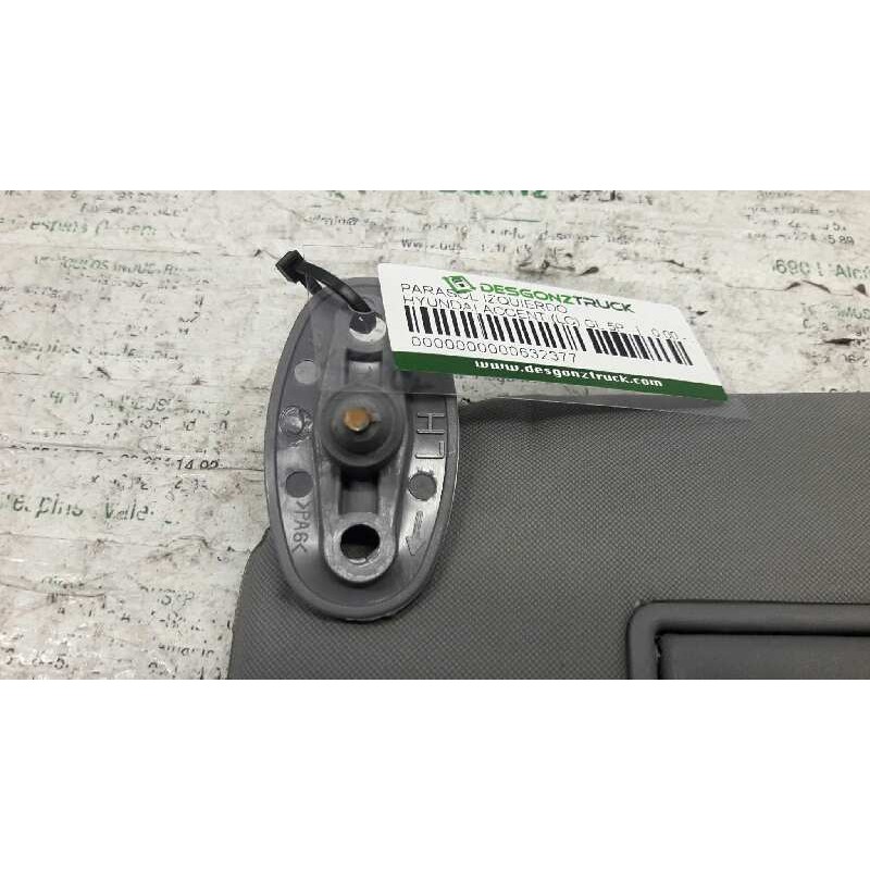 Recambio de parasol izquierdo para hyundai accent (lc) gl 5p referencia OEM IAM - Azul 2