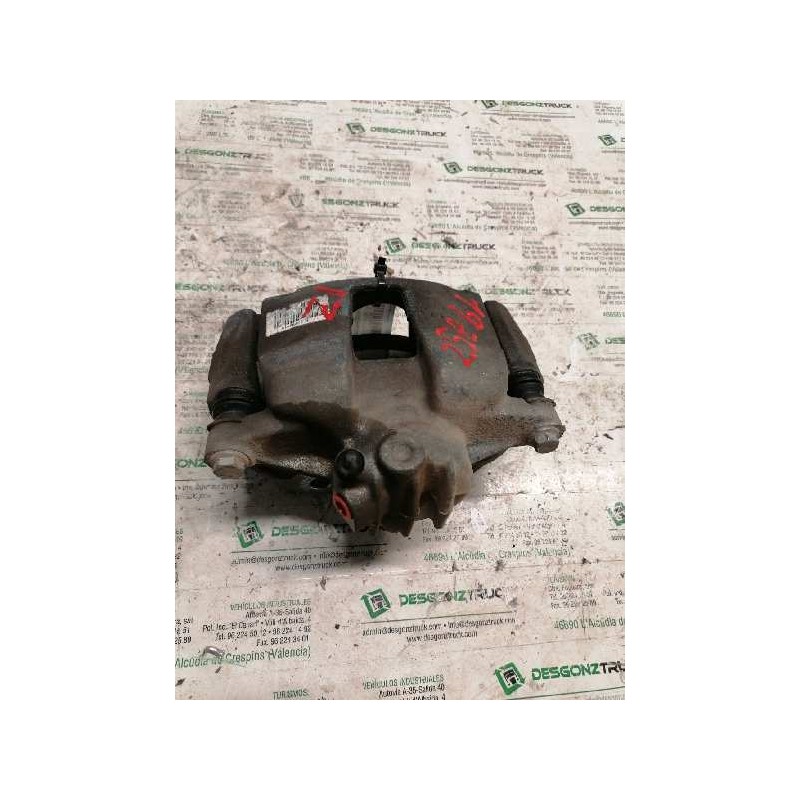 Recambio de pinza freno delantera izquierda para peugeot 207 xs pack referencia OEM IAM 9650295180 - Rojo 3
