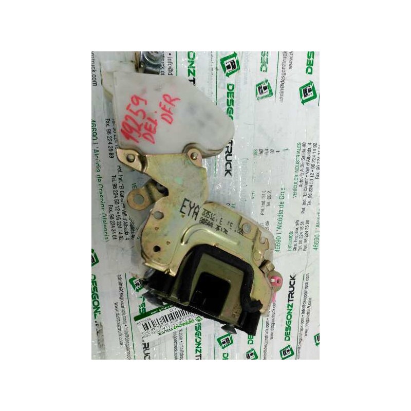 Recambio de cerradura puerta delantera derecha para nissan primera berl./familiar (p10/w10) gx berlina (a,e) referencia OEM IAM - Blanco 2