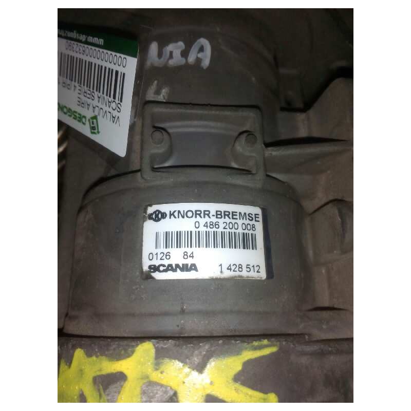 Recambio de valvula aire para scania serie 4 (p/r 144 l) fsa 460 (4x2) e2 corto cr 13 / 14 b referencia OEM IAM 1428512 04862000 2