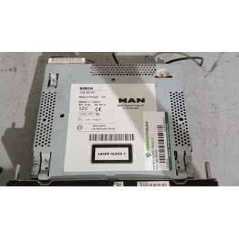 Recambio de sistema audio / radio cd para man tgx 18.xxx 12.4 diesel referencia OEM IAM 81281006027  