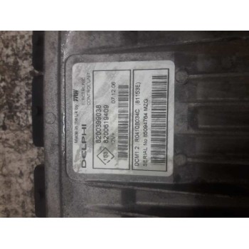 Recambio de centralita motor uce para renault clio iii 20 aniversario referencia OEM IAM 8200399038 8200619409 R0410B034C
