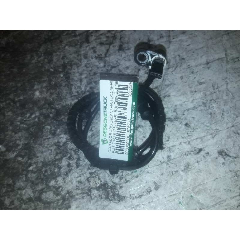 Recambio de captador abs delantero izquierdo para fiat tipo ii (357) berlina easy business referencia OEM IAM 0265004816 2 PINS