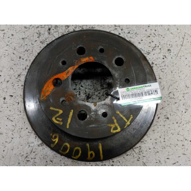 Recambio de disco freno trasero para peugeot boxer furgoneta 2.2 hdi 120 referencia OEM IAM  TRASERO IZQUIERDO