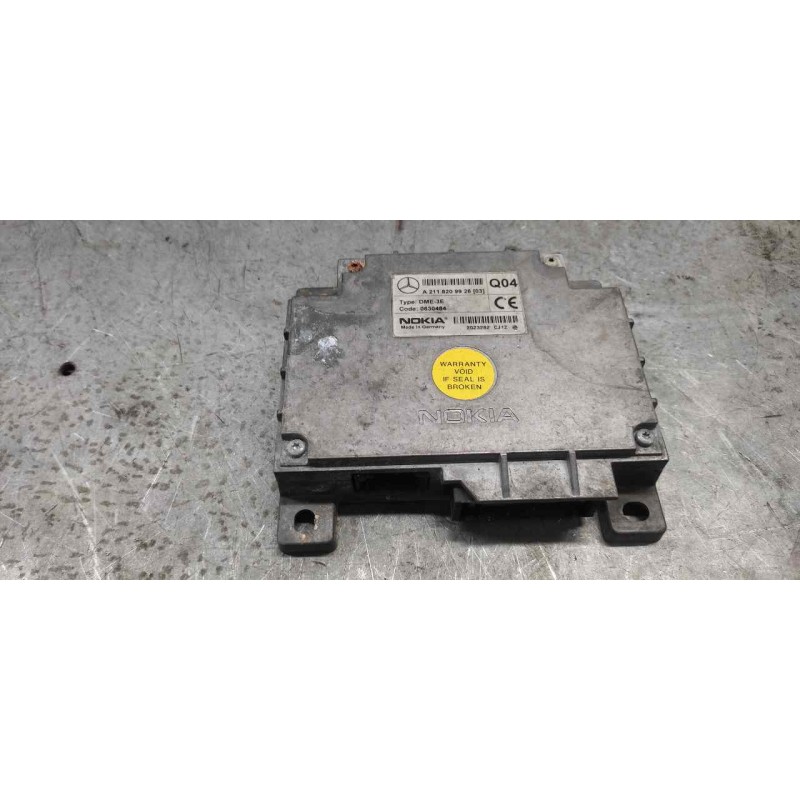 Recambio de modulo electronico para mercedes-benz clase e (w211) berlina 3.2 cdi cat referencia OEM IAM A211820992603  