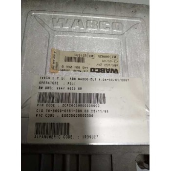 Recambio de modulo electronico para iveco eurocargo 7.7 diesel referencia OEM IAM 4460040660 99479600 CENTRALITA ABS
