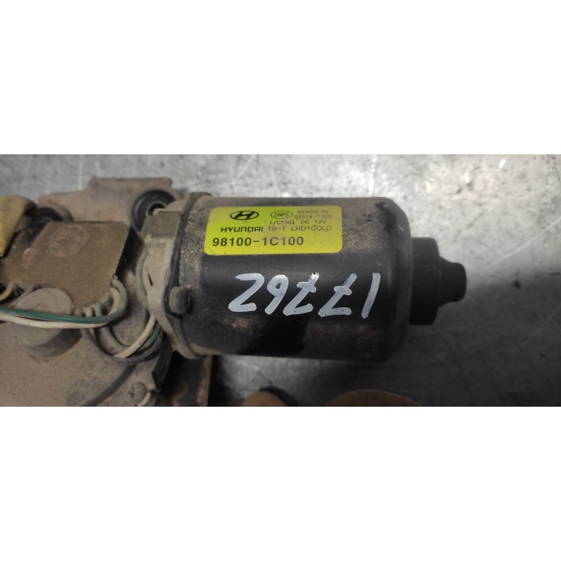 Recambio de motor limpia delantero para hyundai getz (tb) 1.3 básico referencia OEM IAM 981001C100 035247380 5 PINS - Rojo 2