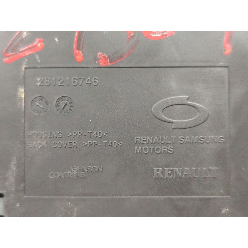 Recambio de cuadro instrumentos para renault megane iii berlina 5 p business referencia OEM IAM   