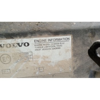 Recambio de despiece motor para volvo fh xxx 12.8 diesel referencia OEM IAM D13K500EUVI  