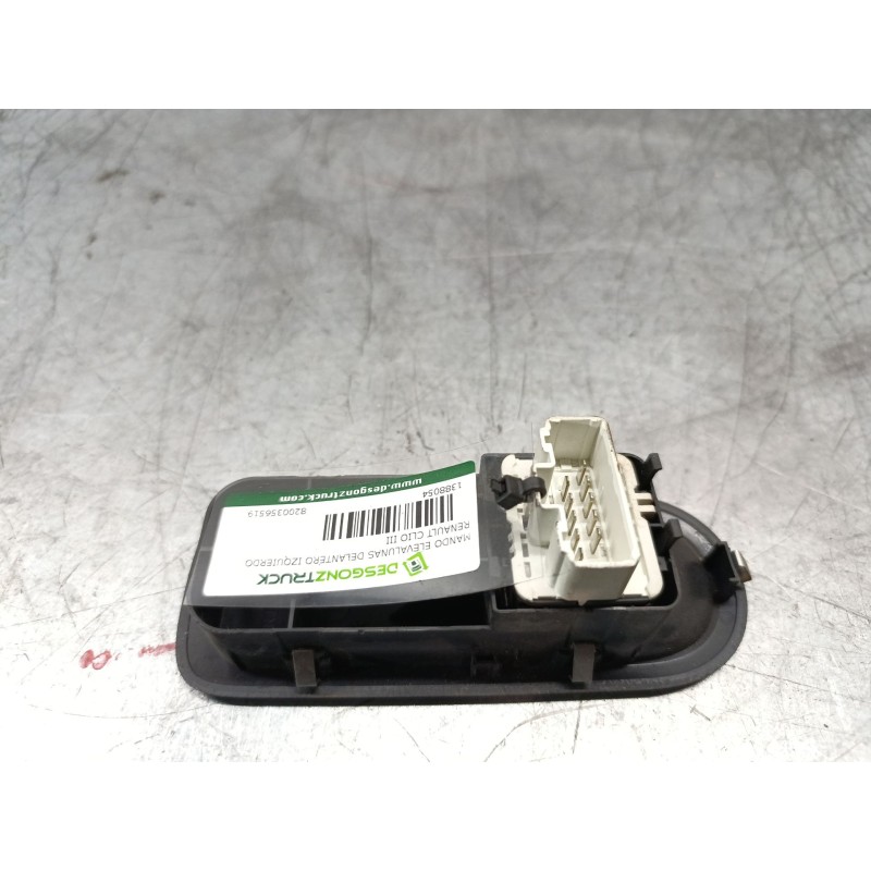 Recambio de mando elevalunas delantero izquierdo para renault clio iii dynamique referencia OEM IAM 8200356519 - Rojo 3