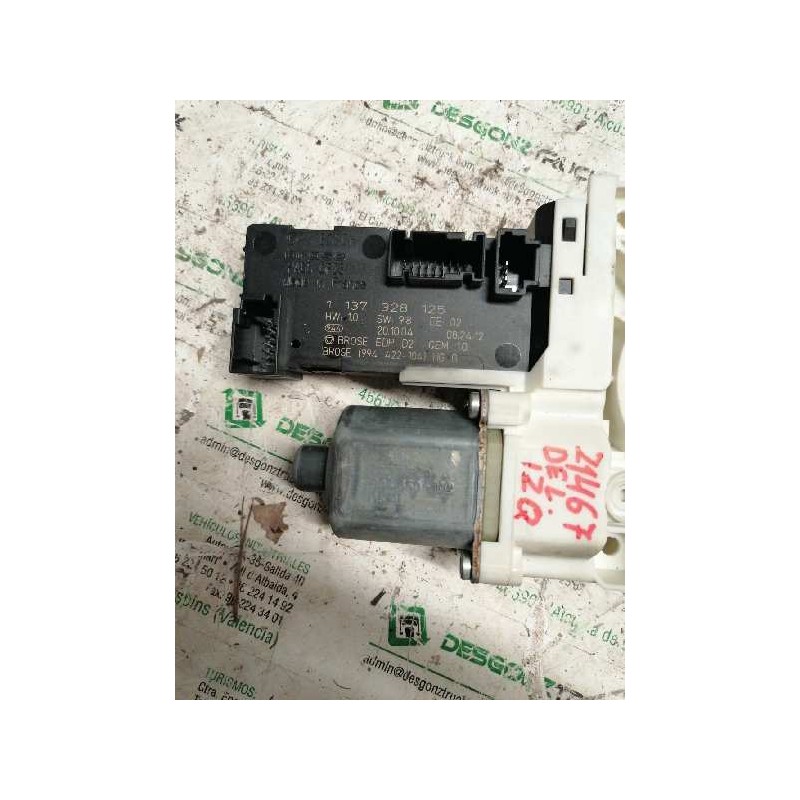 Recambio de motor elevalunas delantero izquierdo para peugeot 407 st confort referencia OEM IAM 0130822200 1137328125 2