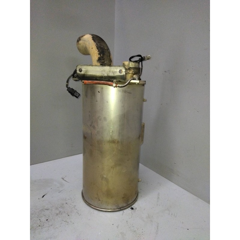 Recambio de silenciador trasero para man tg - l 12 referencia OEM IAM 81151010420 CATALIZADOR - Amarillo 3