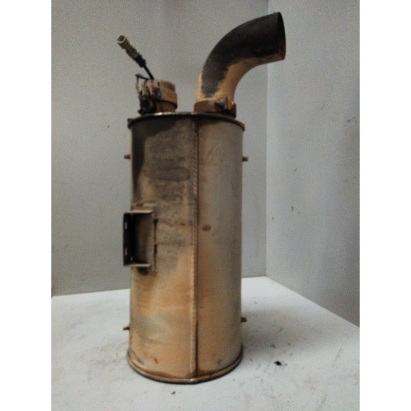 Recambio de silenciador trasero para man tg - l 12 referencia OEM IAM 81151010420 CATALIZADOR - Amarillo 4