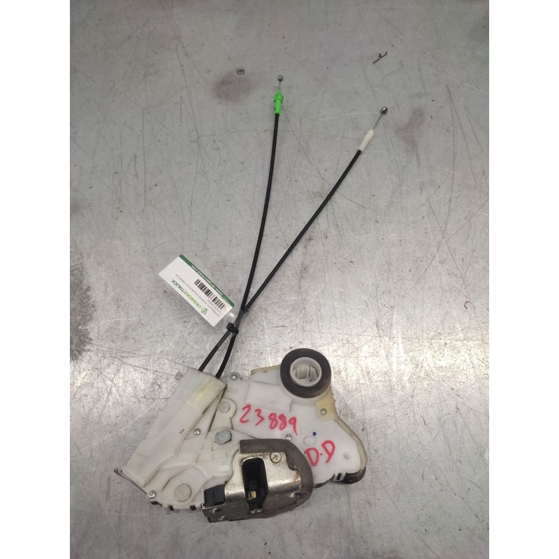 Recambio de cerradura puerta delantera derecha para toyota yaris 1.0 cat referencia OEM IAM  6 PINS - Rojo 3