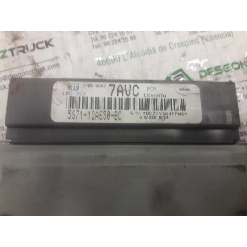 Recambio de centralita motor uce para ford mondeo iii sedán (b4y) 3.0 v6 24v referencia OEM IAM 5S7112A650BC - Azul 2