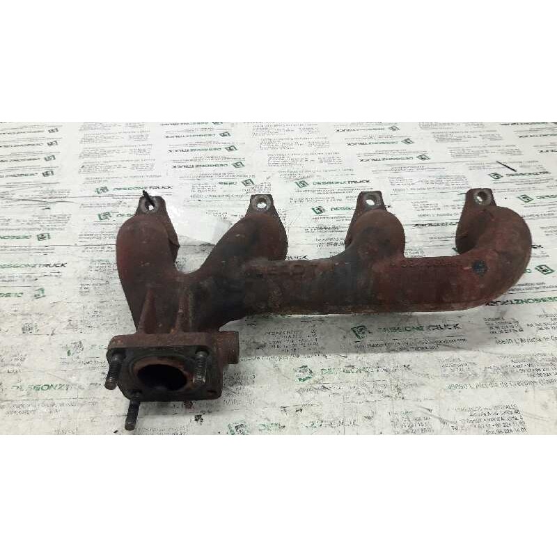 Recambio de colector escape para fiat ducato caja abierta, doble cab. (desde 03.02) maxi 2,3 jtd  batalla 3200 referencia OEM IA - Blanco