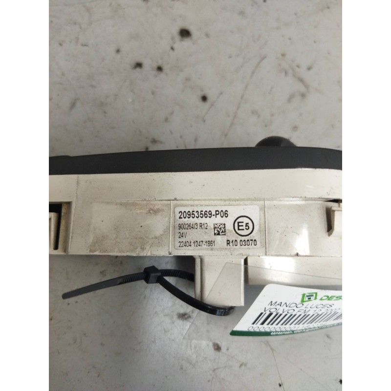 Recambio de mando luces para volvo fm 12 2002  12.1 diesel (d12d420) referencia OEM IAM 20953569 - Blanco 3
