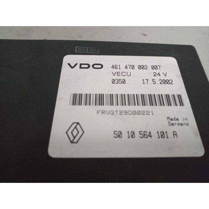 Recambio de modulo electronico para renault midlum 6.2 diesel referencia OEM IAM 5010564101 centralita vecu 461470002007 - Rojo 3