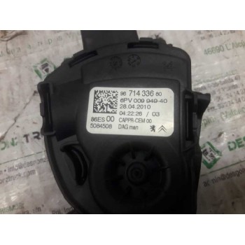 Recambio de potenciometro pedal para peugeot 308 confort referencia OEM IAM 9671433680 6PV00994940 6 PINS