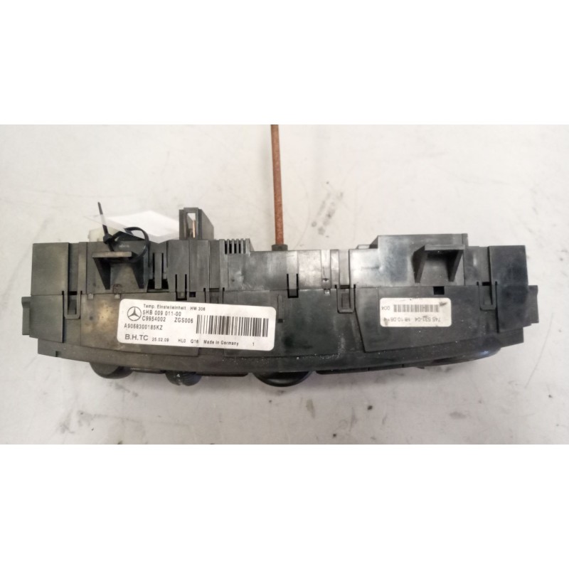 Recambio de mando calefaccion / aire acondicionado para mercedes-benz sprinter 5-t furgoneta (b906) 515 cdi (906.653, 906.655, 9 - Blanco 4