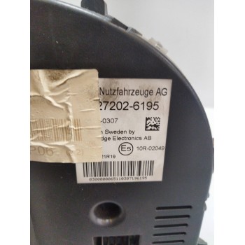 Recambio de cuadro instrumentos para man tg - a 18.xxx fg / bb   (e3/e4) xlx referencia OEM IAM 81272026195  