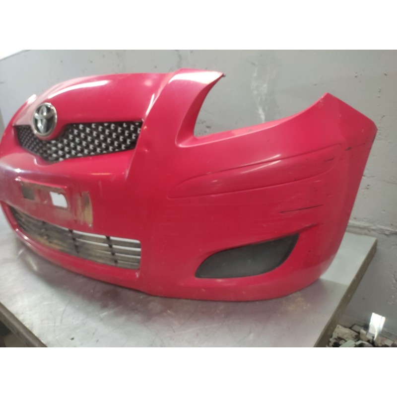 Recambio de paragolpes delantero para toyota yaris 1.0 cat referencia OEM IAM - Rojo 3