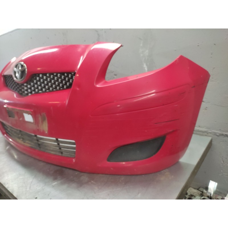 Recambio de paragolpes delantero para toyota yaris 1.0 cat referencia OEM IAM - Rojo 4