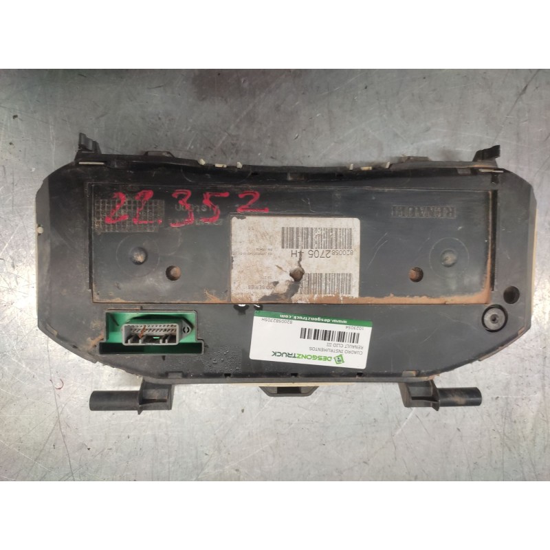 Recambio de cuadro instrumentos para renault clio iii dynamique referencia OEM IAM 8200582705H - Plata 5