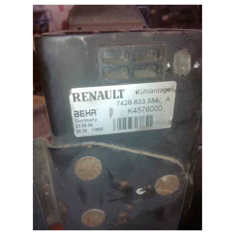 Recambio de radiador agua para renault magnum ab 2005 cabina adel.tractor semirr. gv  4x2 4xx.18 gran espacio referencia OEM IAM - Blanco 2
