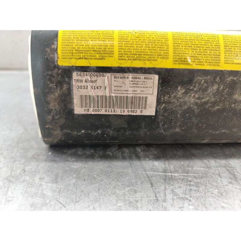 Recambio de airbag delantero derecho para mercedes-benz clase e (w210) berlina diesel 270 cdi (210.016) referencia OEM IAM 21086 - Verde 4