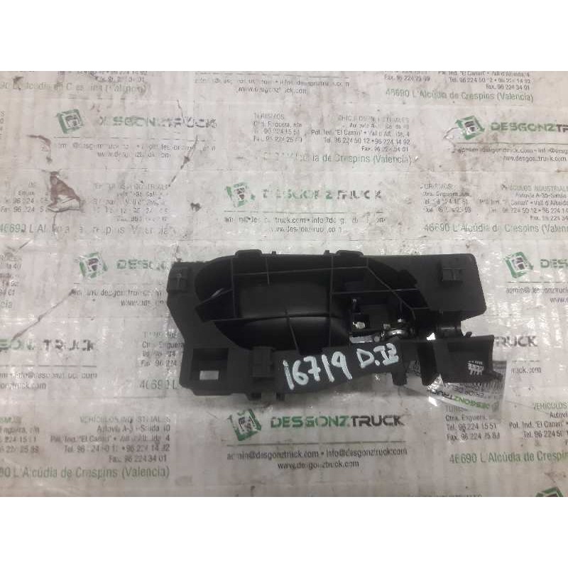 Recambio de maneta interior delantera izquierda para peugeot 308 confort referencia OEM IAM 9660525480 9685950377 - Negro 2