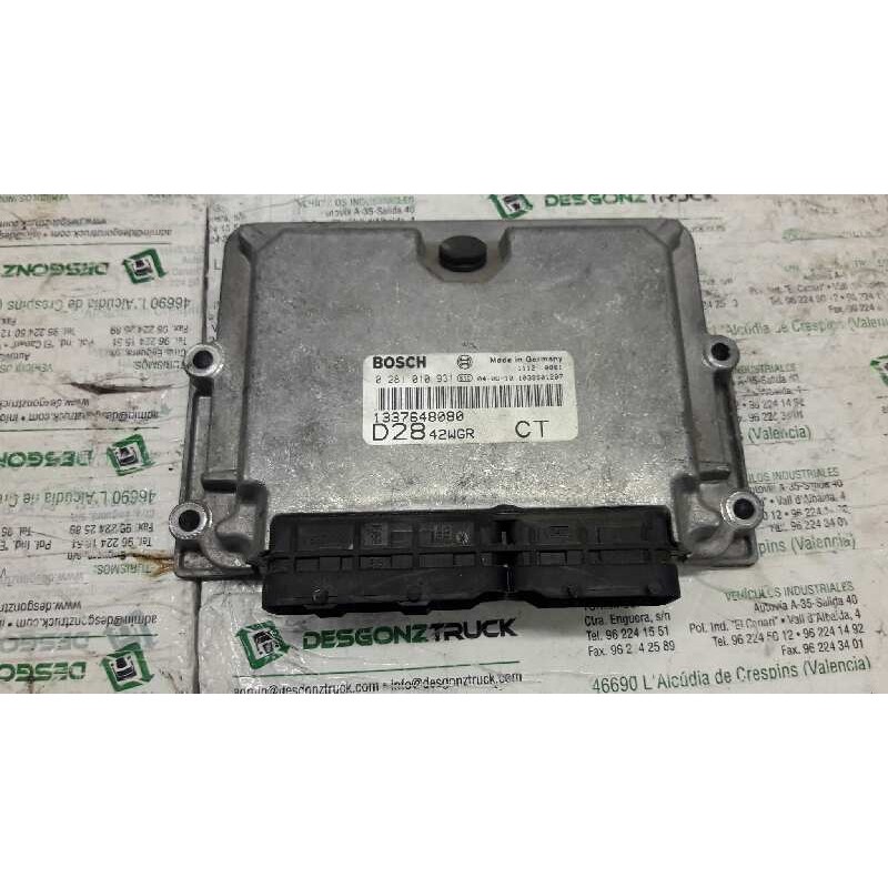 Recambio de centralita motor uce para fiat ducato caja abierta, doble cab. (desde 03.02) maxi 2,3 jtd  batalla 3200 referencia O - Blanco