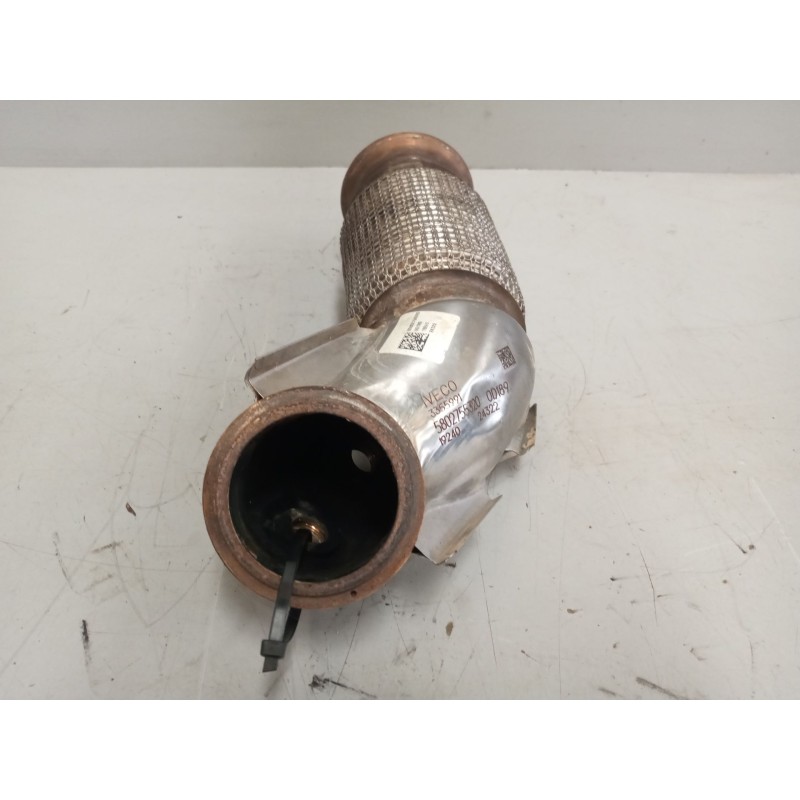 Recambio de flector tubo escape para iveco daily vi caja/chasis 35s16, 35c16, 40c16, 50c16, 60c16, 65c16, 70c16 referencia OEM I - Blanco 3