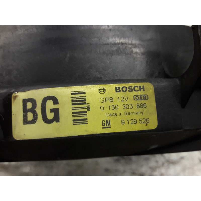 Recambio de electroventilador para opel astra g berlina club referencia OEM IAM 0130303886 9129526 0130303246 4